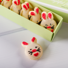 Macaron Veľkonočný zajačik