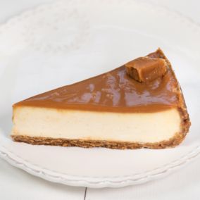 Slaný karamel cheesecake 